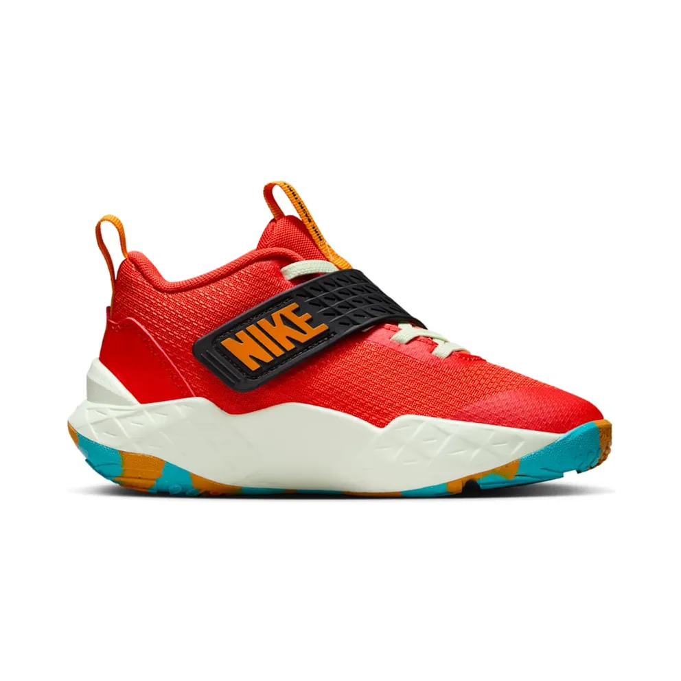 Nike Team Hustle D 12 Picante Red Dusty Cactus Volt Tint Orange Peel (HF6280-601)