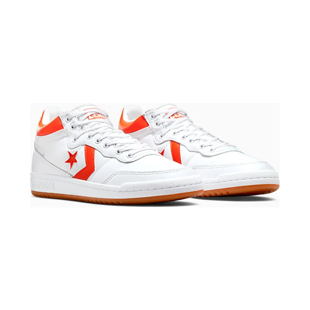 Converse CONS Fastbreak Pro Leather White/Orange/White (A09185C)