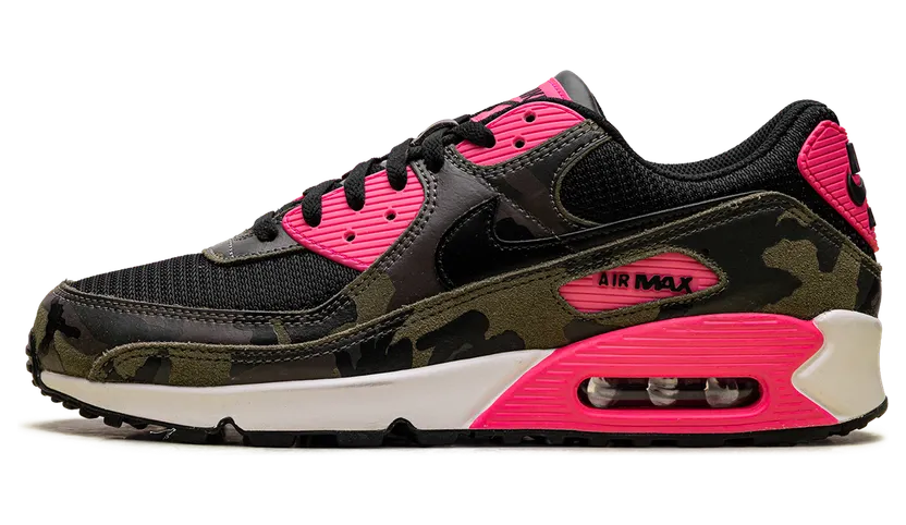Nike Air Max 90 “Camo Pack Sequoia Hyper Pink” (IF1721-300)