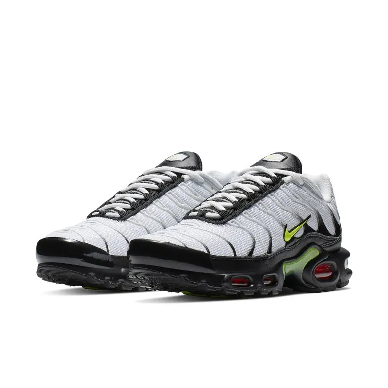 Nike Air Max Plus Retro Future White/Volt-Black-Bright Crimson (AJ2013-100)