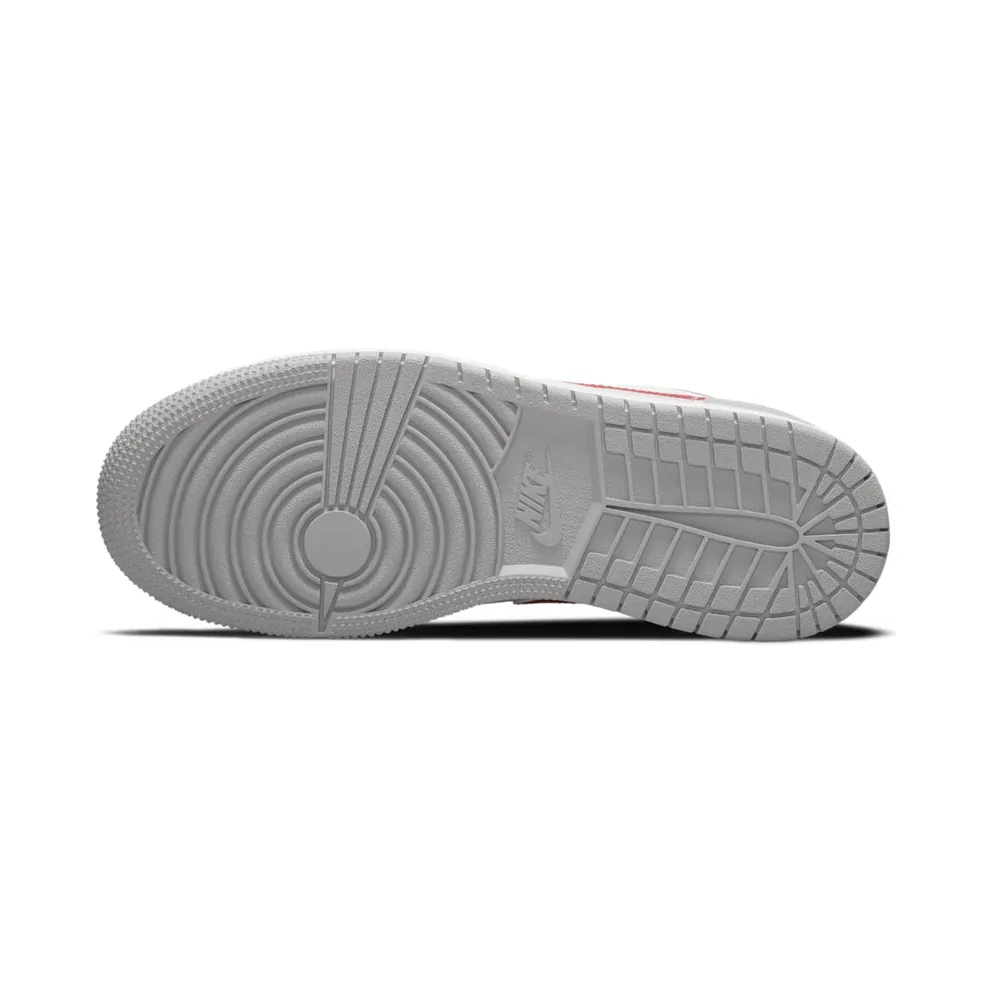 Air Jordan 1 Low SE Light Smoke Grey Gym Red (GS) (DM0589-016)