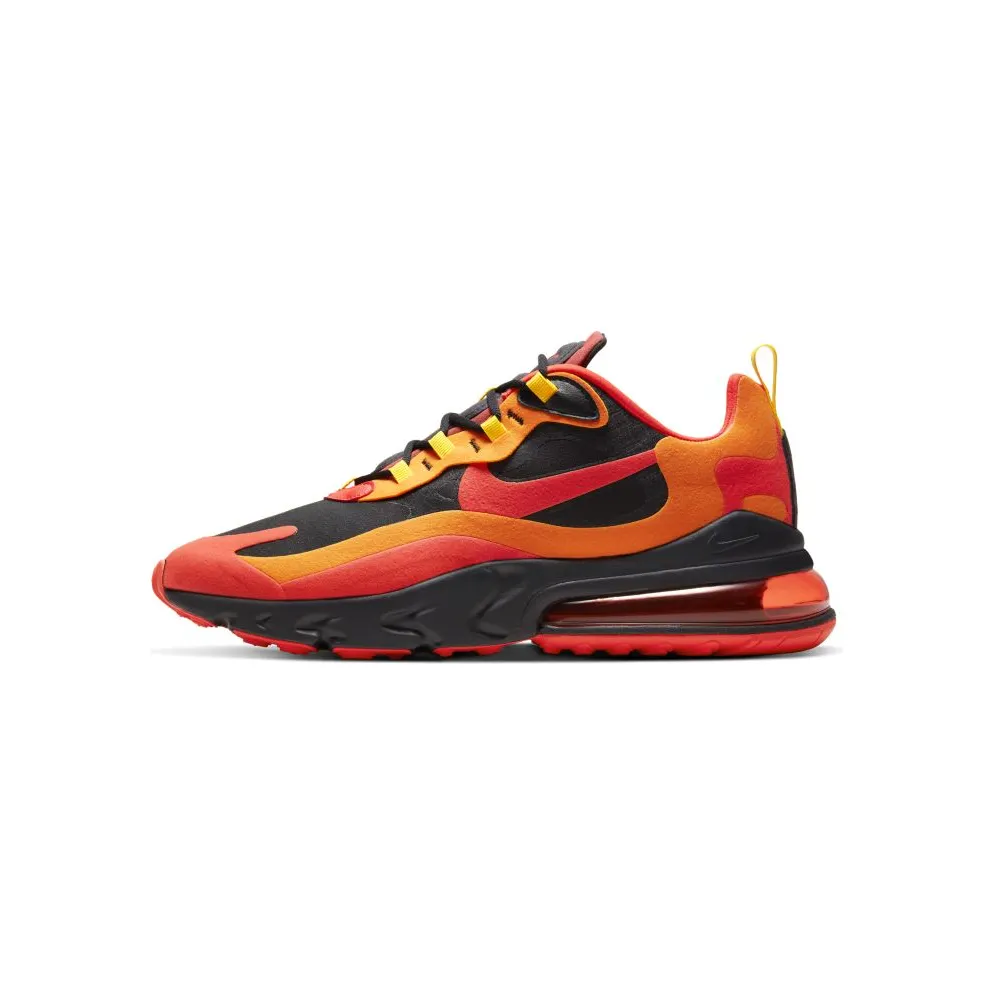 Nike Air Max 270 React Magma Black/Speed Yellow/Magma Orange (CZ9267-001)