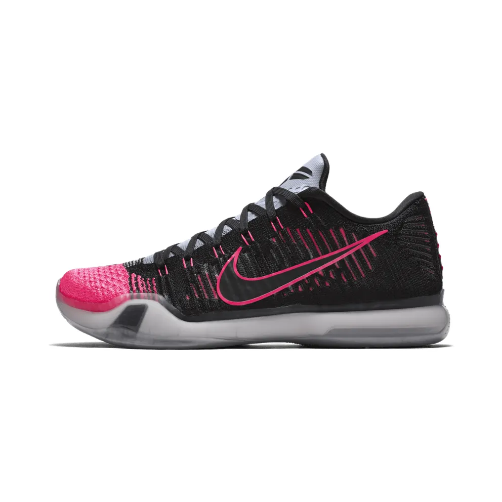 Nike Kobe 10 Elite Mambacurial Black/Black-Wolf Grey-Pink Flash (747212-010)