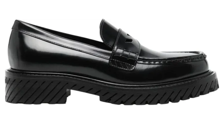 OFF-WHITE Combat Loafer Black (OWIG003F23LEA0011010)