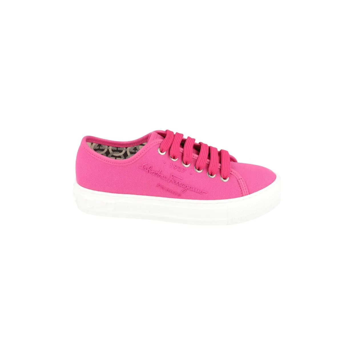 Ferragamo Mediterranean Low-Top Sneakers Pink (030250-751272-1C)