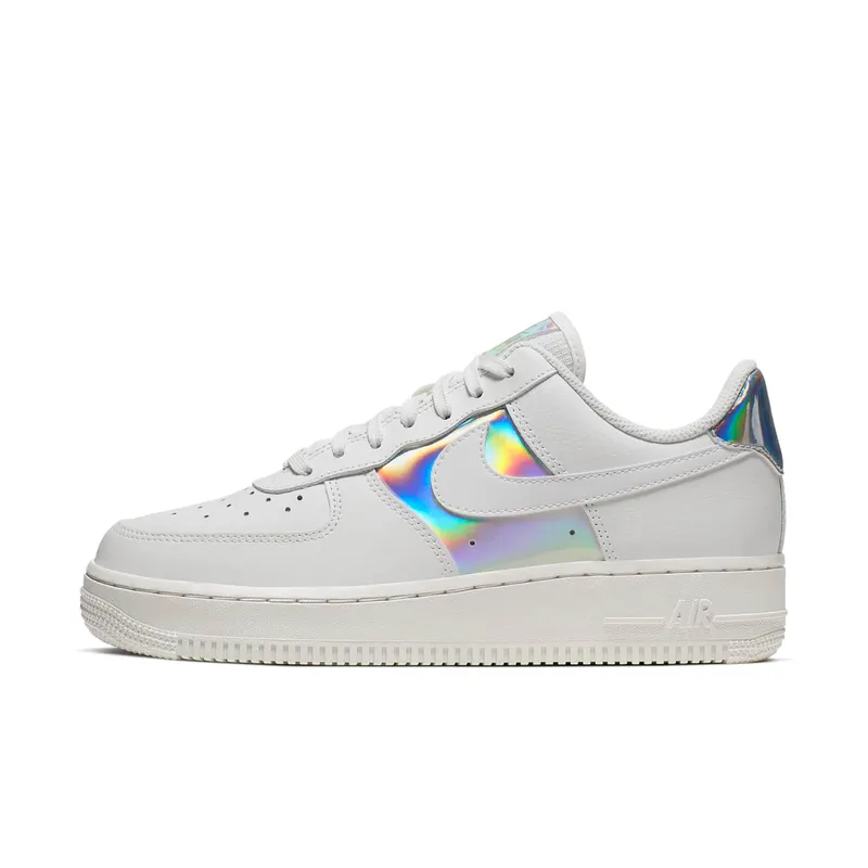 Nike Air Force 1 Low Iridescent White (W) Summit White/Metallic Silver (CJ9704-100)