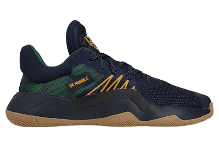 adidas D.O.N. Issue #1 Navy Green Yellow (FV5596)