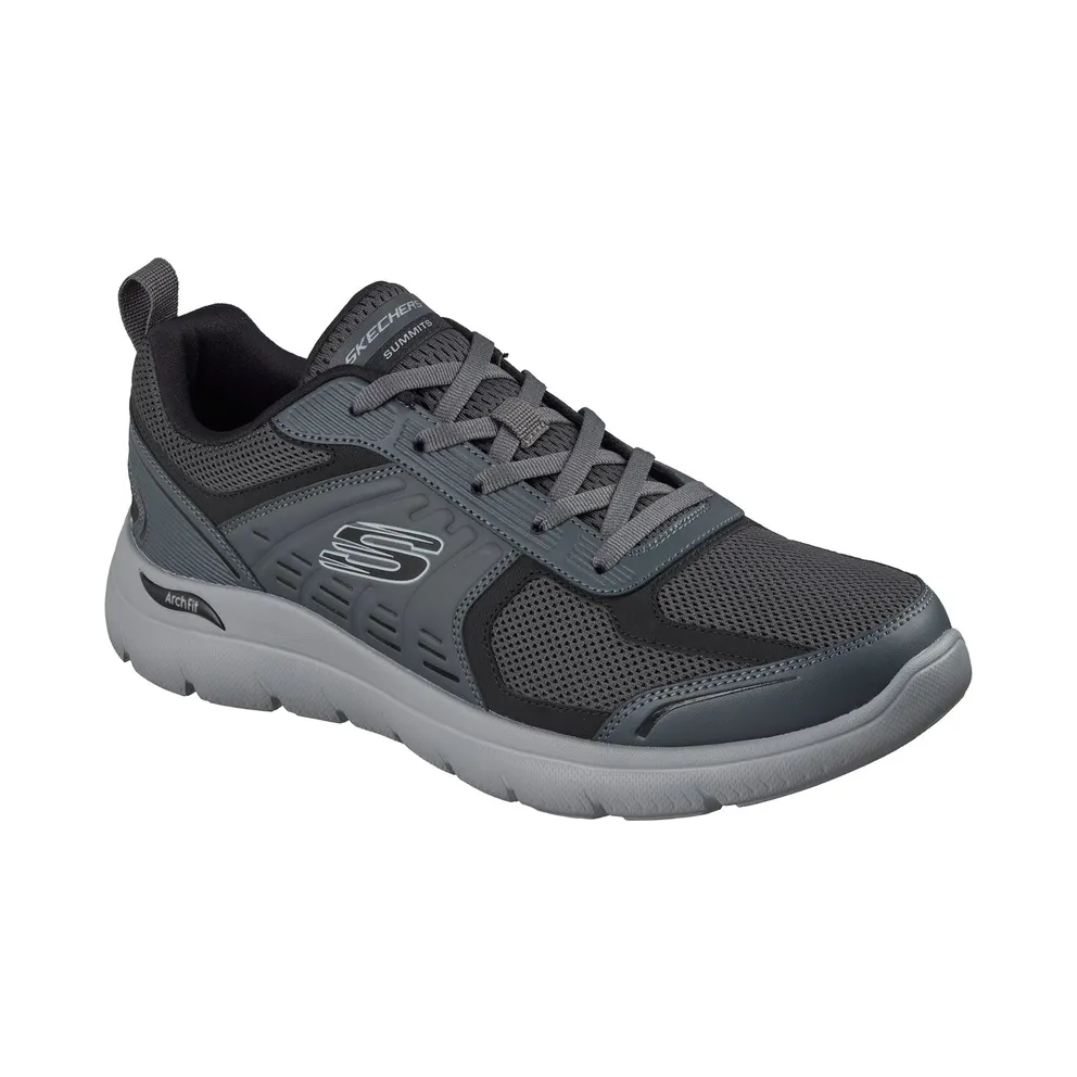 Skechers Arch Fit Summits – Leege Sneaker Houtskool/Black