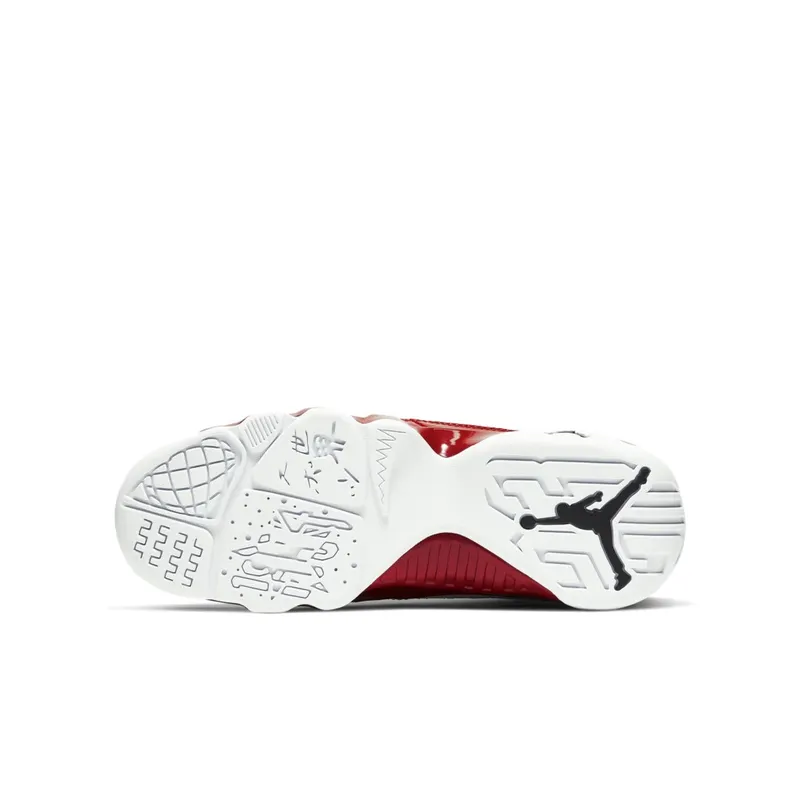 Jordan 9 Retro White Gym Red (GS) White/Black-Gym Red (302359-160)