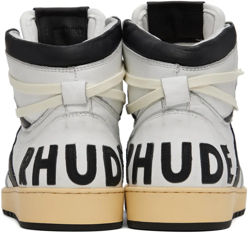 Rhude Rhecess Hi “White/Black” (RHSS21FO00000009*)