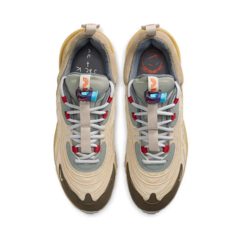 Nike Air Max 270 React ENG Travis Scott Cactus Trails Light Cream/Dark Hazel-Mica Green-Starfish (CT2864-200)