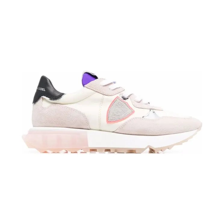 Philippe Model Paris Sneakers in Colour-Block-Optik – Nude (LRLDWP05)