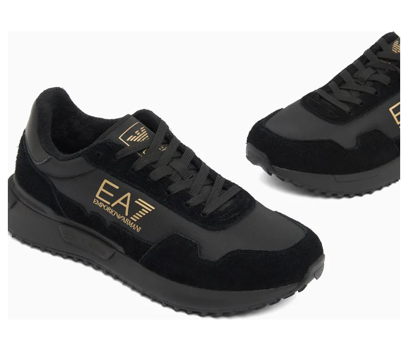 Armani Fabric Sneaker With Suede Inserts Vintage Running (7X000380-AF19175-MZ177) (5)