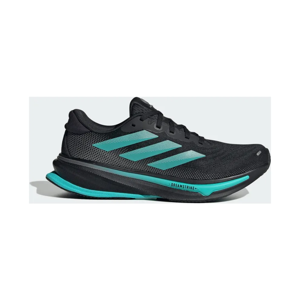 Adidas Mercedes – AMG Petronas Formula One Team Supernova Rise 2 Sports Shoes Core Black / Semi Mint Rush / Iron Metallic (JR9383)