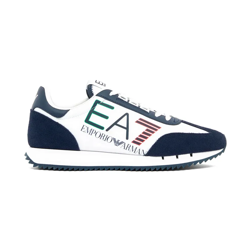 Ea7 Emporio Armani sneaker White / Sky Captain (7X000541AF18609MZ5818)