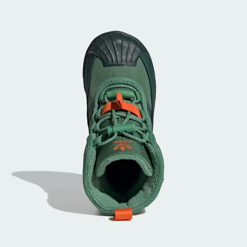 Adidas Superstar 360 2.0 Boots Kids Preloved Green / Mineral Green / Orange (ID4051)
