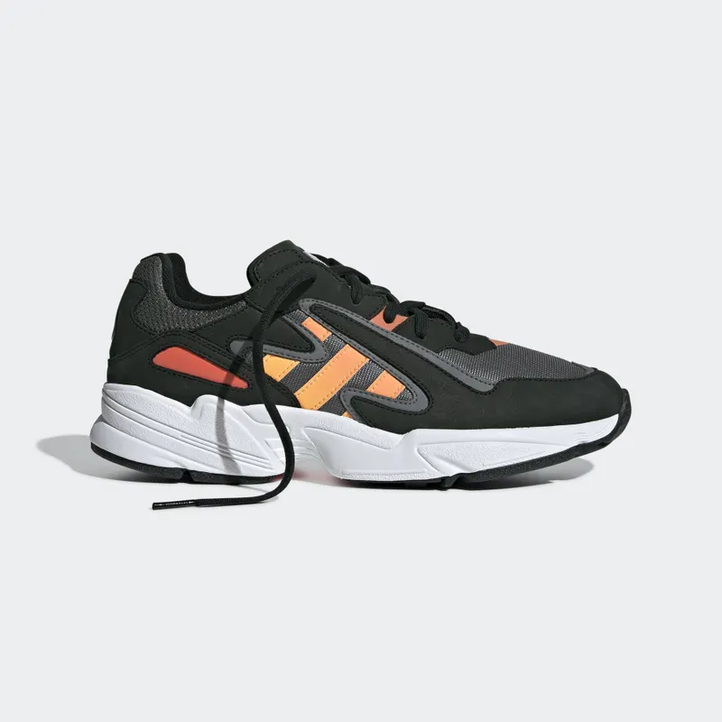 adidas Yung-96 Chasm Core Black Semi Coral Core Black/Semi Coral/Solar Red (EE7227)