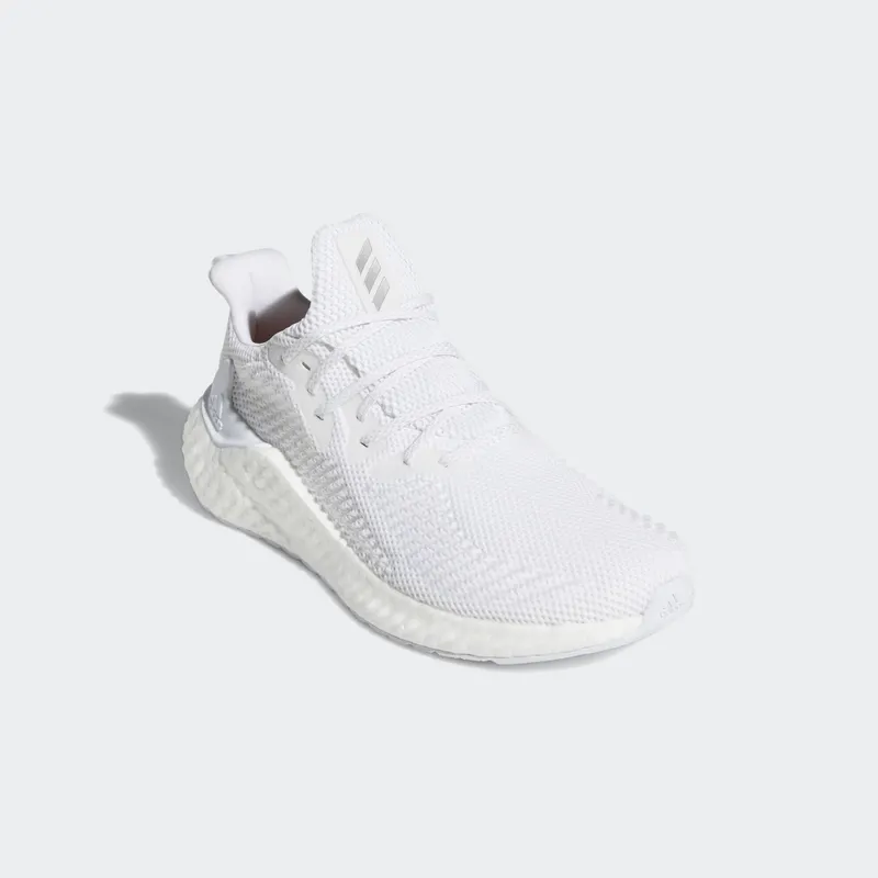 adidas Alphaboost Triple White Cloud White/Silver Metallic/Cloud White (G28581)
