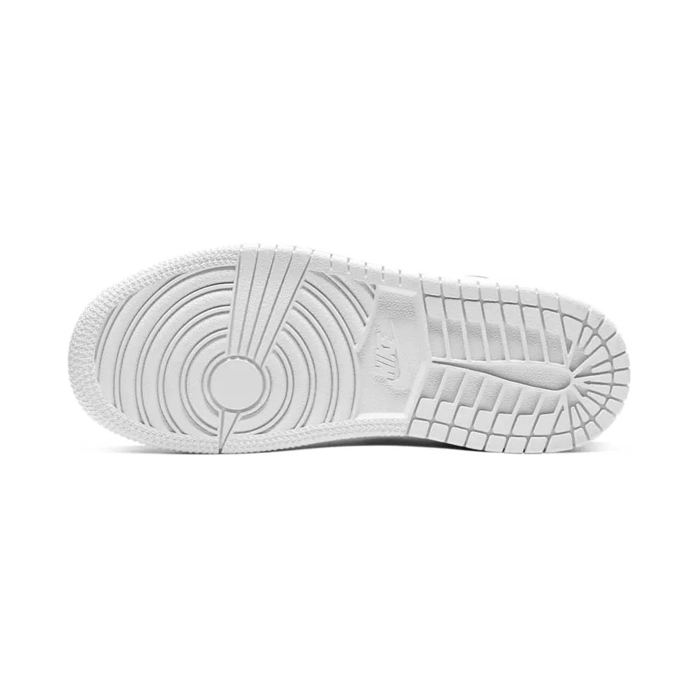 Jordan 1 Mid Triple White (PS) White/White/White (640734-126)