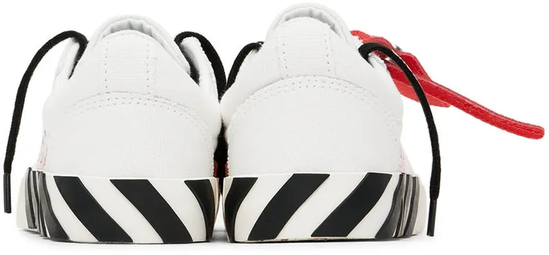Off-White Kids White & Black Monsters Vulcanized (OGIA001S22FAB0020110)