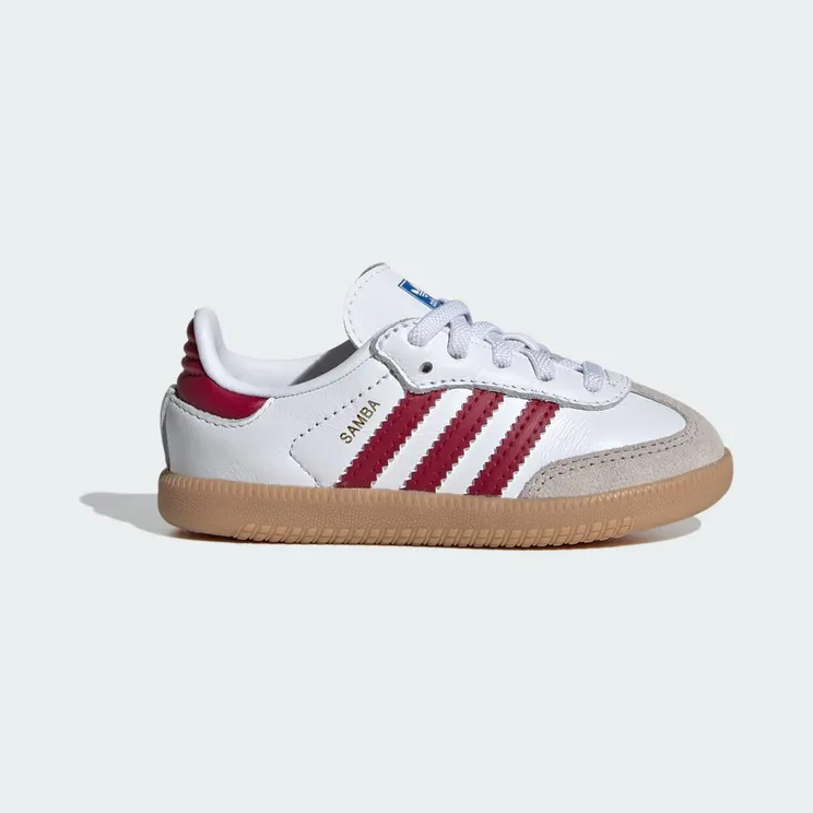 adidas Samba OG Kids Cloud White / Collegiate Burgundy / Gum (IE1336)