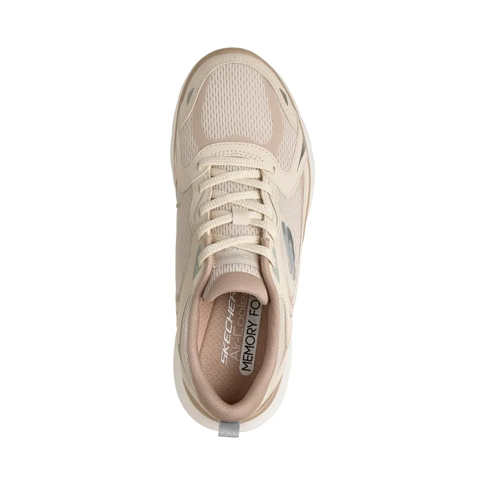 Skechers Flex Appeal 5.0 – Retro Rush Sneaker Natuurlijk