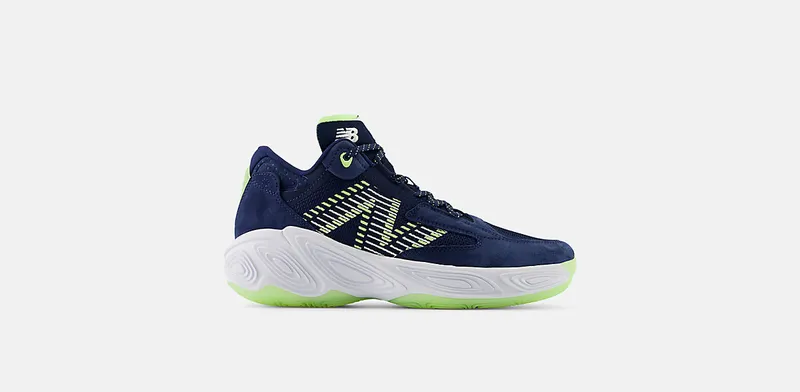 New Balance Fresh Foam BB v2 Navy Bleached Lime Glow (BBFRSHC2)