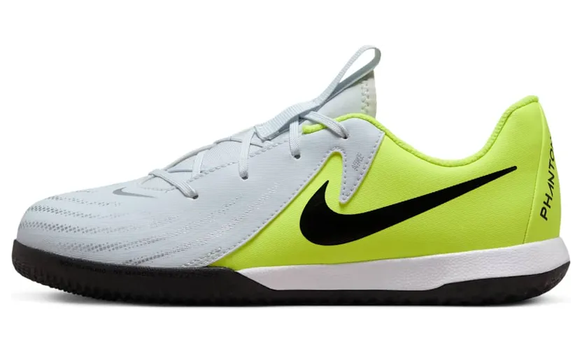 Nike Phantom GX 2 Academy IC Metallic Silver Volt Black (FJ2609-003)