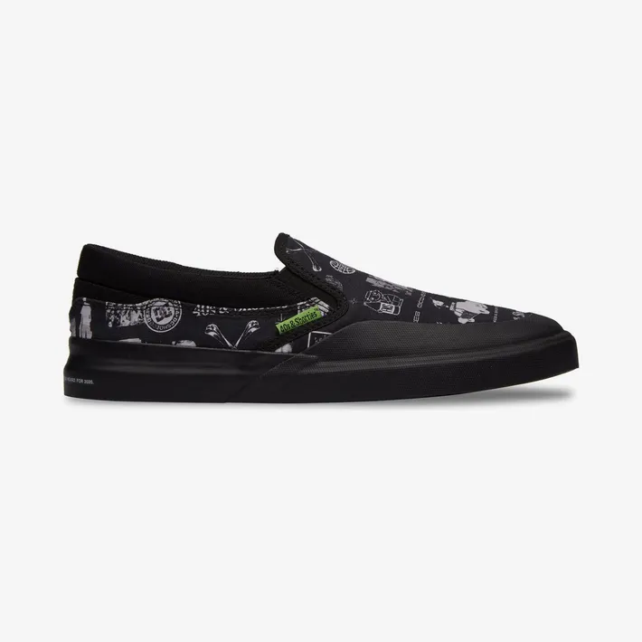 DC DC INFINITE SLIP-ON FNS Black (ADYS100619blk)