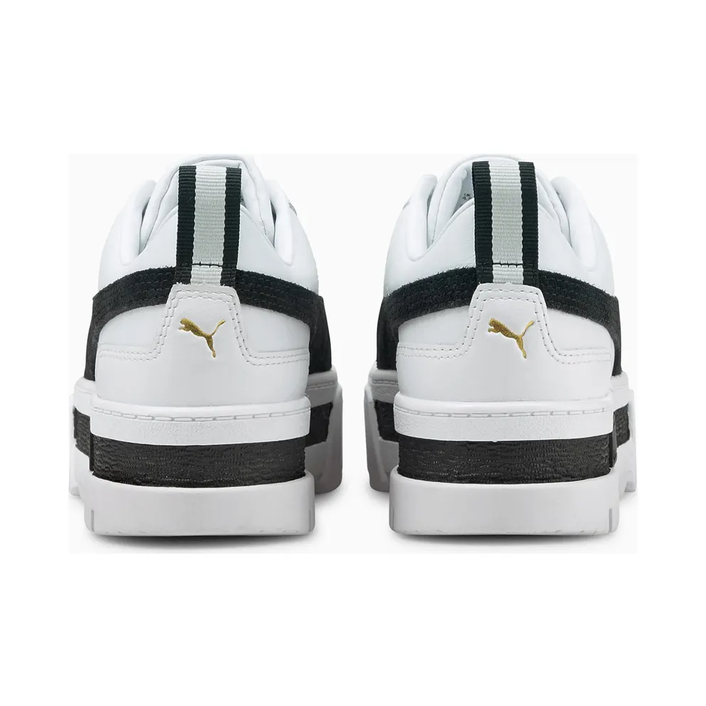 Puma Mayze Lth sneaker Women White/Black (381983-01)