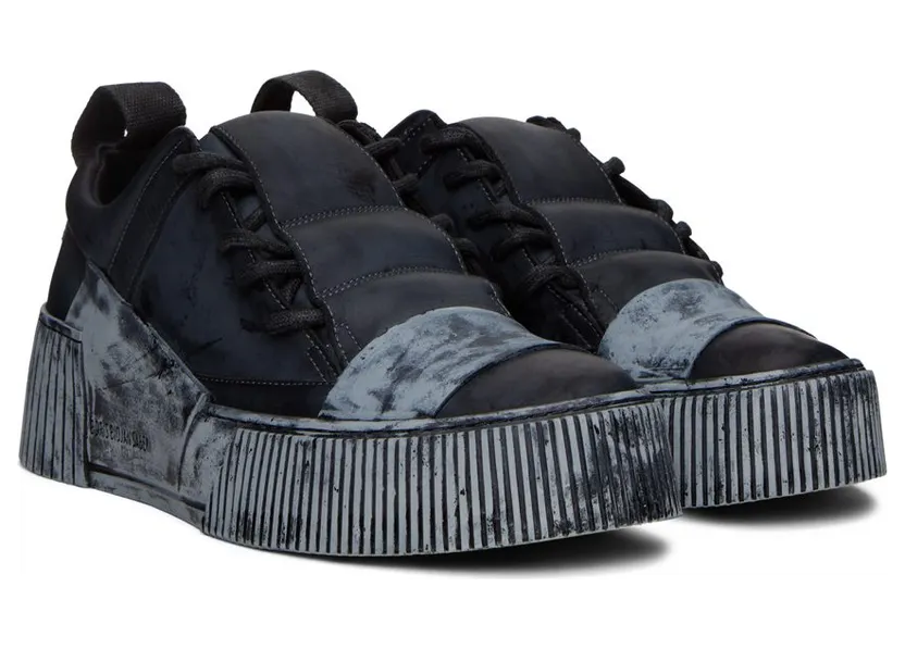 Boris Bidjan Saberi Black Bamba 2.1 Sneaker BLACK (324-BAMBA 2.1) (4)