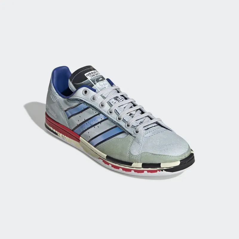 adidas Micropacer Stan Smith Raf Simons Silver Metallic/Red/Red (EE7950)