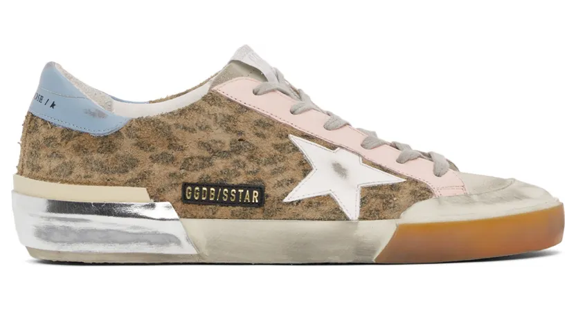 Golden Goose Leopard Superstar “Brown” (F00107.F001909.81277)