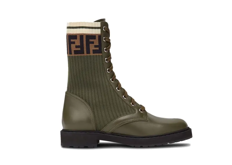 Fendi Rockoko Boots Green (W) (8T6780A3H4F1C39)