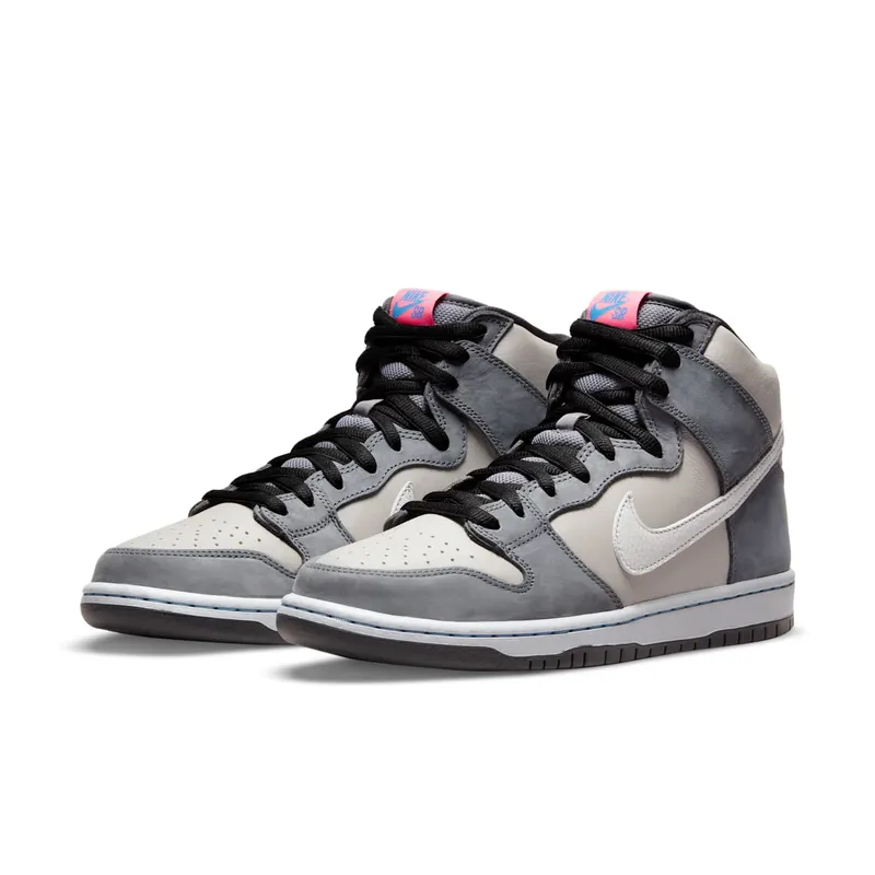 Nike SB Dunk High Medium Grey Pink (DJ9800-001)