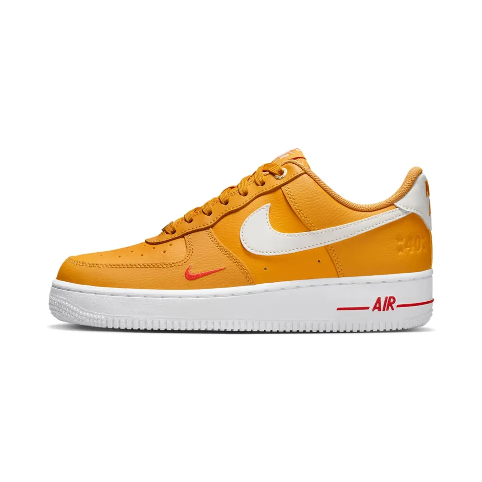 Nike Air Force 1 Low ’07 SE 40th Anniversary Yellow Ochre Mini Swoosh (DQ7582-700)