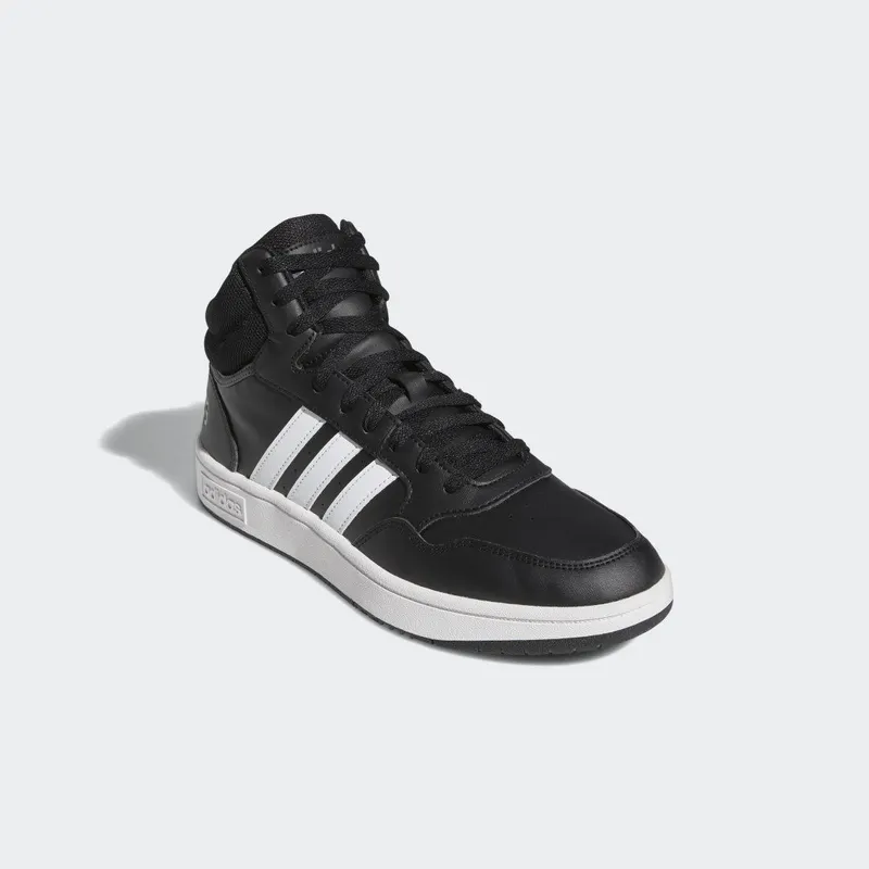 Adidas Hoops 3.0 Mid Classic Vintage Core Black / Cloud White / Grey Six (GW3020)