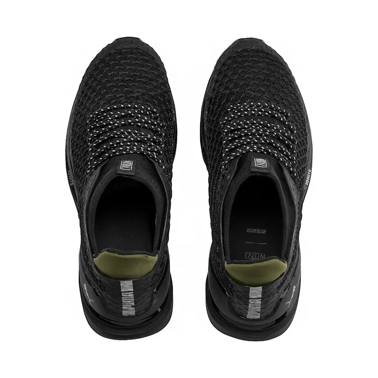 Puma Ignite Limitless Netfit Staple Black Olive