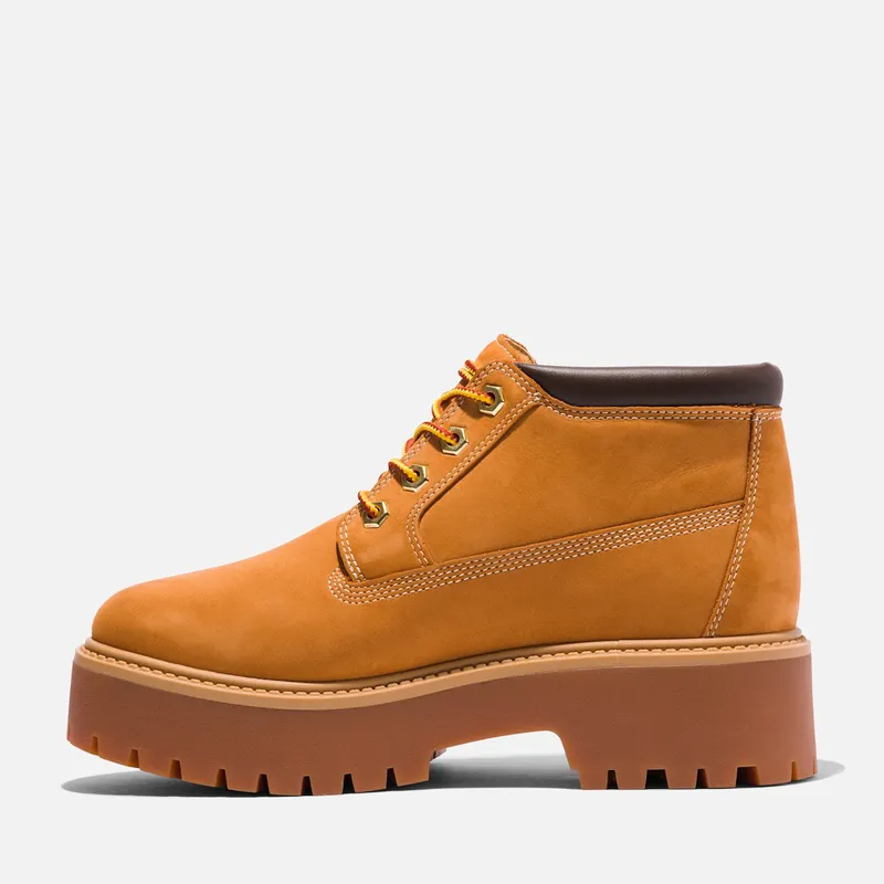 Timberland Stone Street Waterproof Platform Boot Wheat (TB1A5RF9-231)