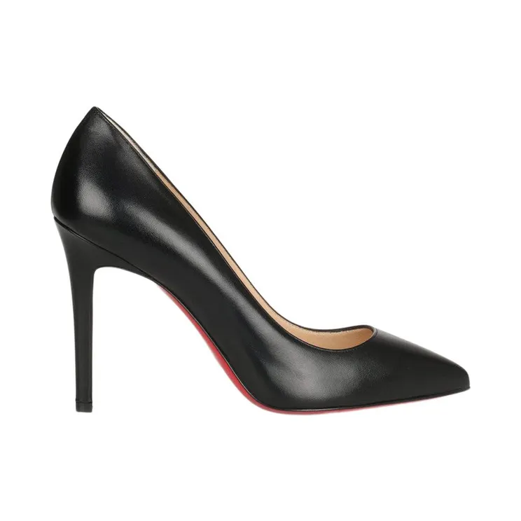 Christian Louboutin Pigalle 100mm Pump Black Leather (3160520BK01)