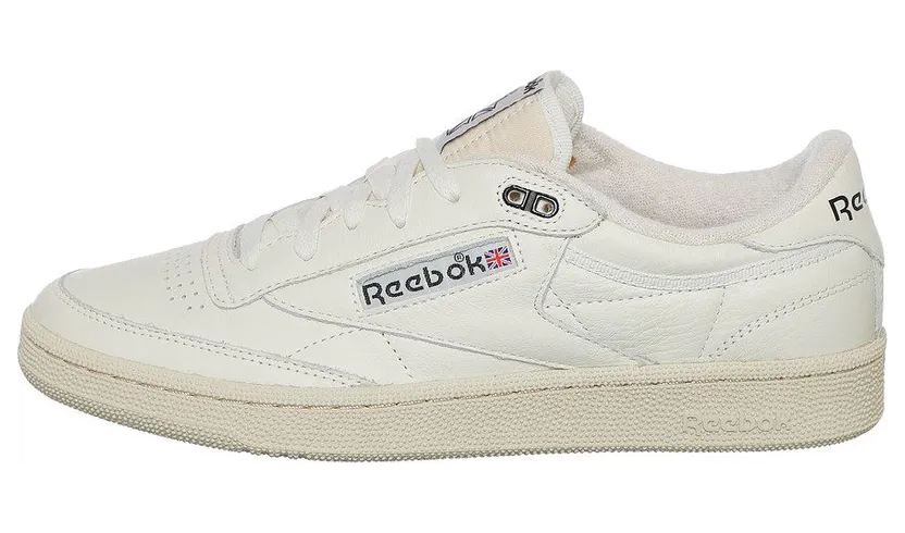 Reebok Club C 85 Vintage Chalk / Core Black / Paper White – “Wit” (100033000)