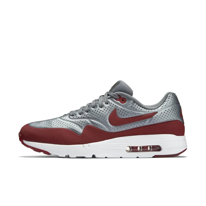 Nike Air Max 1 Ultra Moire Grey Red (2019) (705297-006)