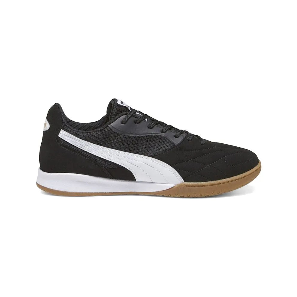 Puma King Top IT Black White Gum (107349-01)