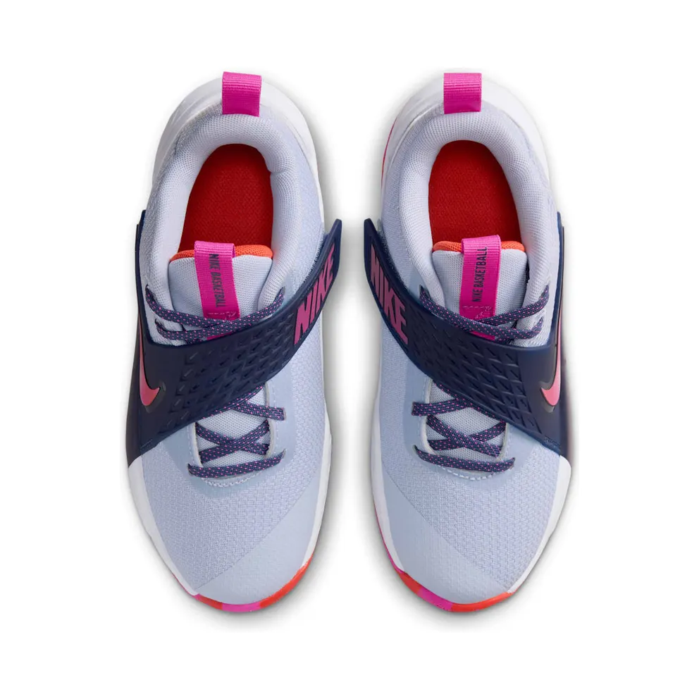 Nike Team Hustle D 12 Ghost Midnight Navy Picante Red Fire Pink (HF6279-005)