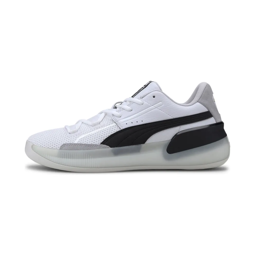 Puma Clyde Hardwood White Black Puma White/Puma Black (193663-01)