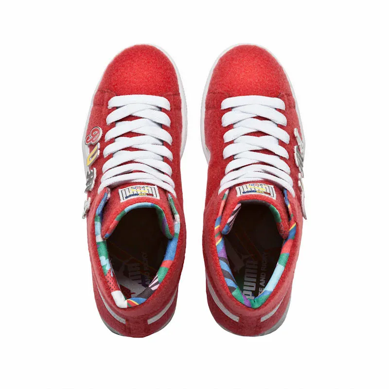 Puma Basket Mid X Dee & Rickey CR Ribbon Red/White Ribbon Red/White (360085-01)