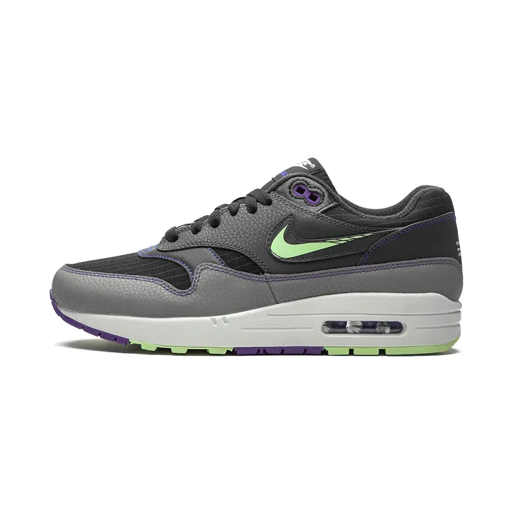 Nike Air Max 1 Future Swoosh Pack – “Black / Volt-blue”