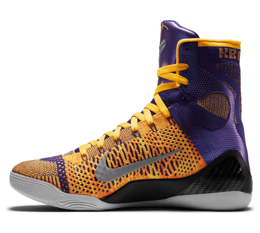 Nike Kobe 9 Elite ‘Team’ Crt Prpl/White-Lsr Orng-Wlf Gr (630847-500)
