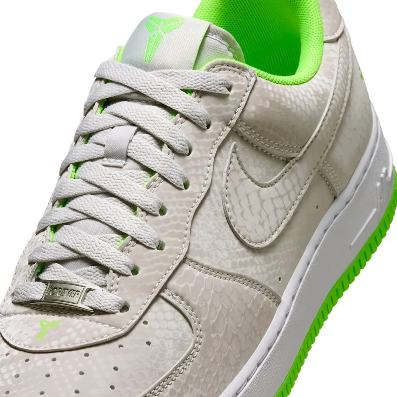 Nike Air Force 1 Low “Kobe Bryant Forever Vast Grey Electric Green” (IB0018-006)
