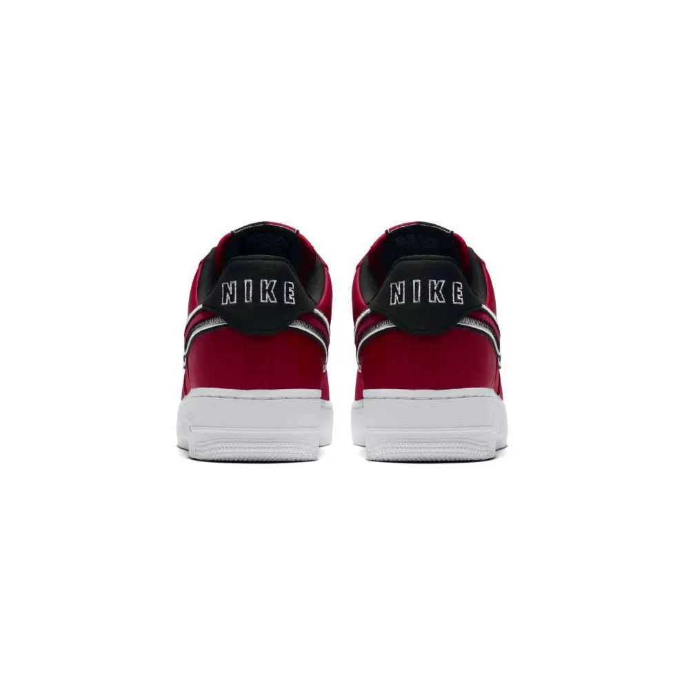Nike Air Force 1 Low Reverse Stitch University Red University Red/White-Black (CD0886-600)